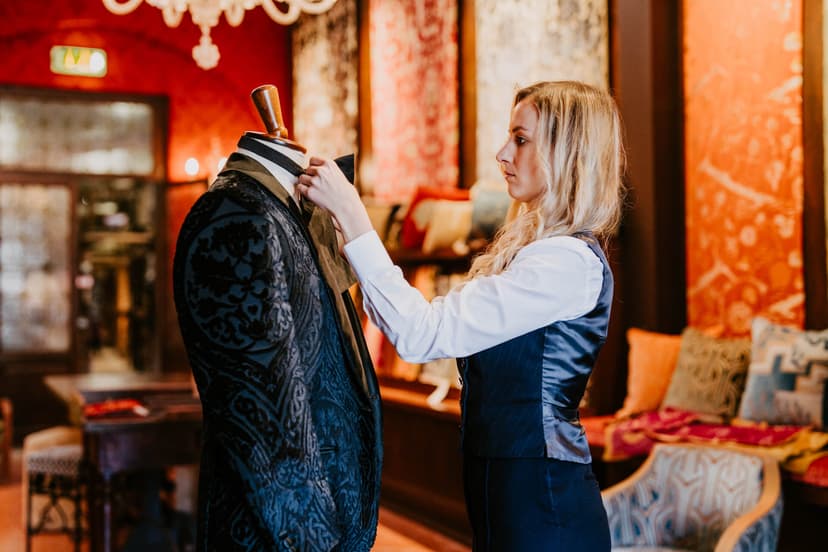 Laura Bachmeier final touches