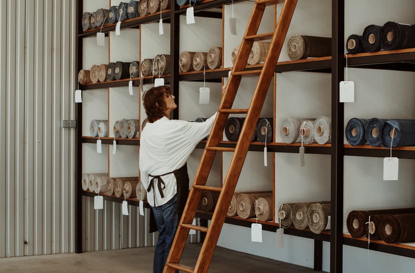 Maison Hellard linen swatches