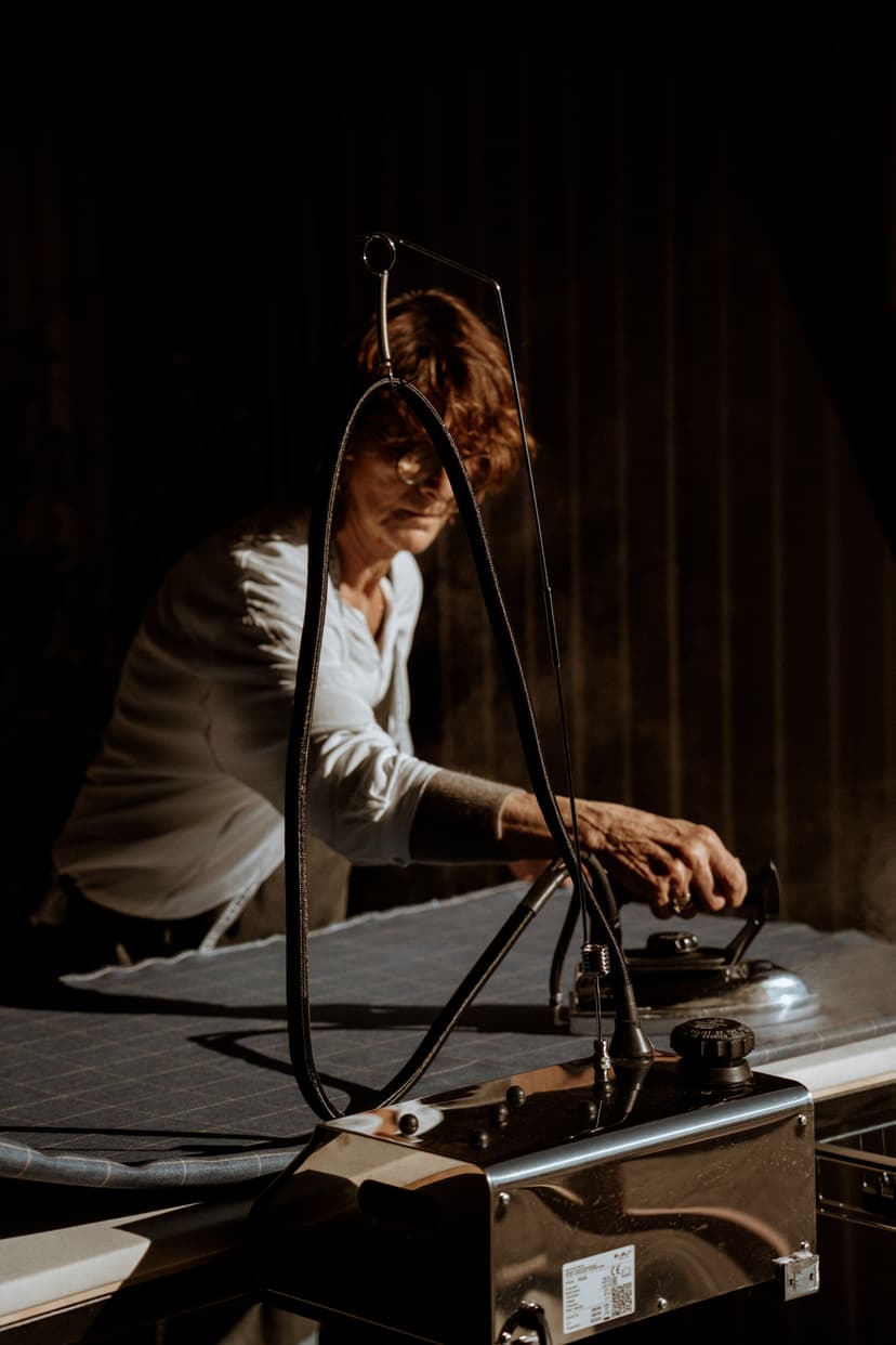 Normandy flax fields for Maison Hellard