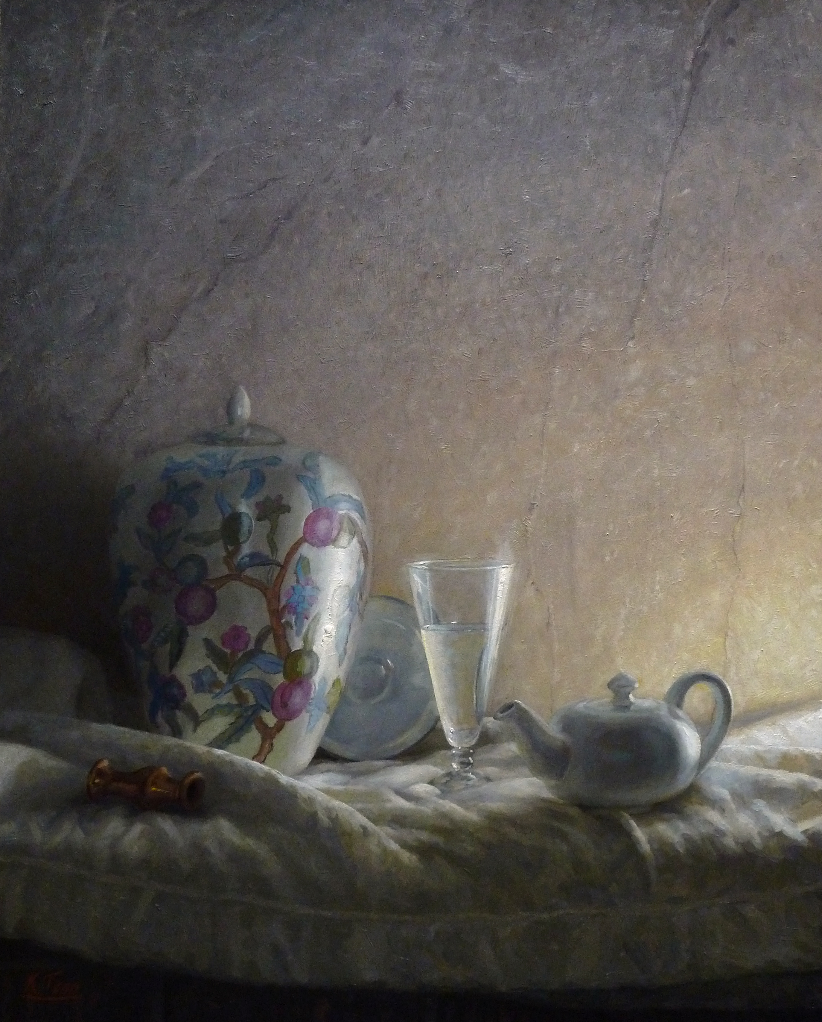 Kendric Tonn painting